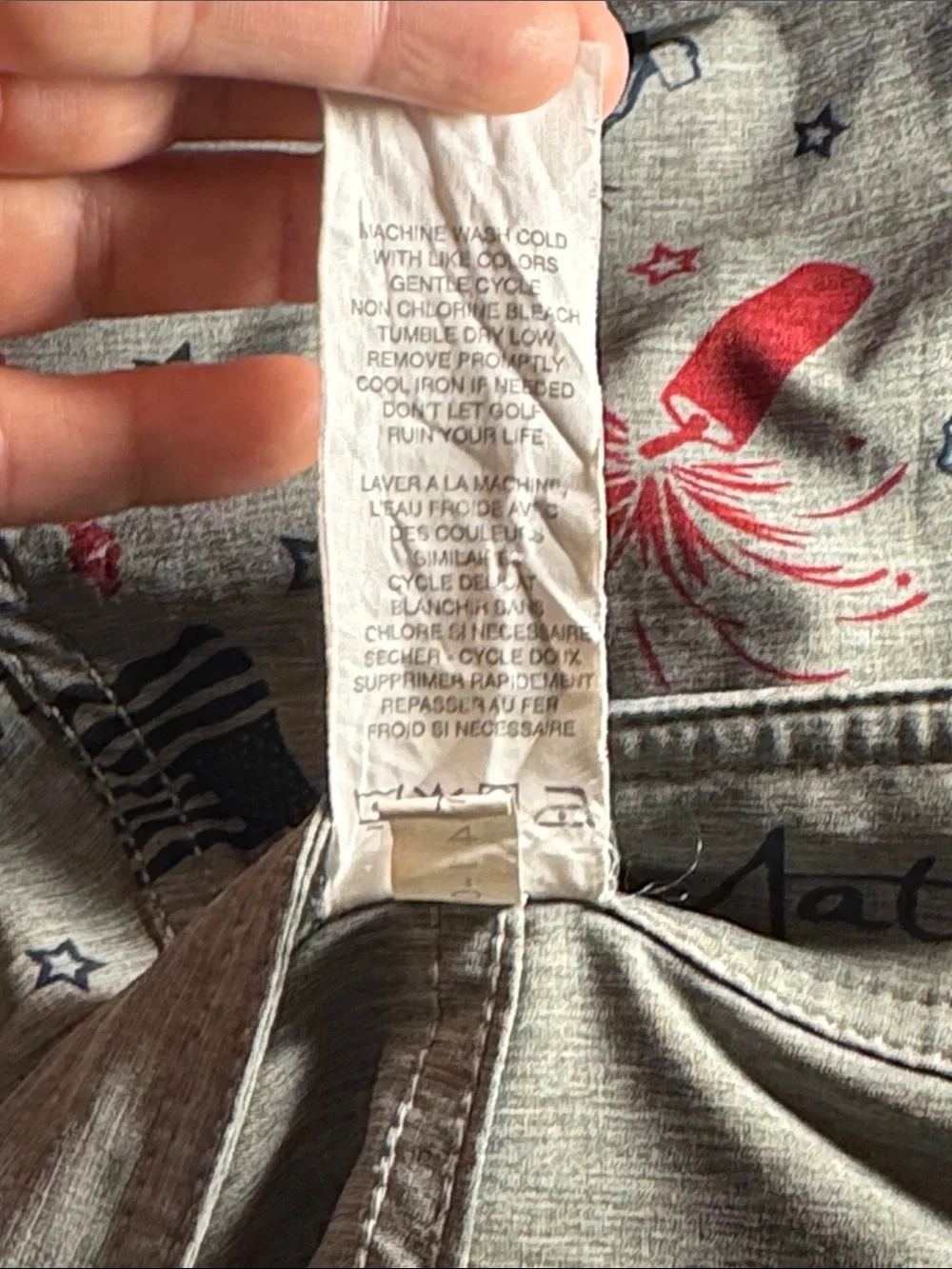 Travis Mathew 'Merica Board Shorts Size 40